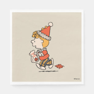 Peanuts Sally Clown Costume Halloween Napkin