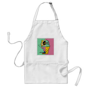 Peanuts   Sally Ice Cream Half & Half Standard Apron
