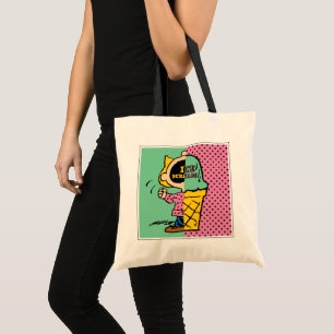 Peanuts   Sally Ice Cream Half & Half Tote Bag
