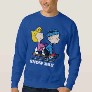 Peanuts   Sally & Linus Sled Riding Sweatshirt