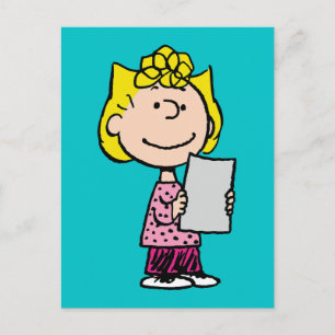 Peanuts   Sally Postcard