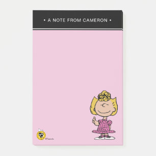 Peanuts   Sally Super Smile Post-it Notes