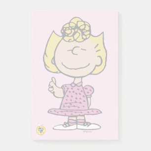 Peanuts   Sally Super Smile Post-it Notes