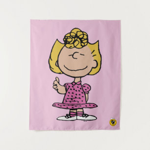 Peanuts   Sally Super Smile Tapestry