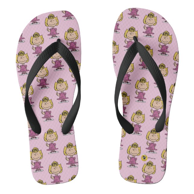 Peanuts | Sally Super Smile Thongs (Footbed)