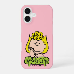 Peanuts Sally Thinking iPhone 16 Case
