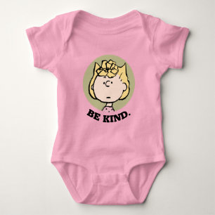Peanuts Sally's Faces 2 Baby Bodysuit