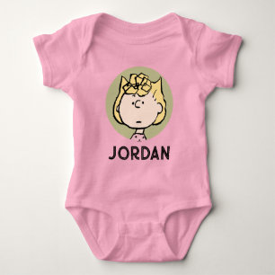 Peanuts   Sally's Faces Baby Bodysuit