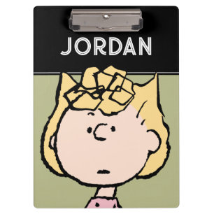 Peanuts   Sally's Faces Clipboard