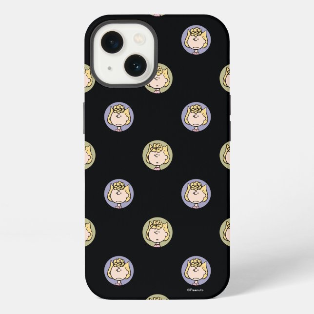 Peanuts | Sally's Faces iPhone Case (Back)