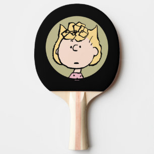 Peanuts   Sally's Faces Ping Pong Paddle