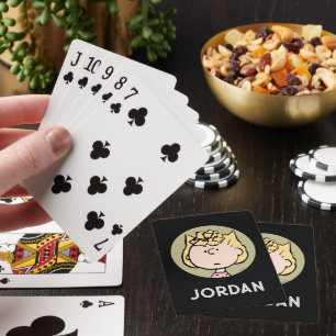 Peanuts   Sally's Faces Playing Cards