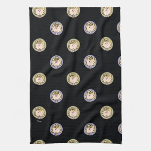 Peanuts   Sally's Faces Tea Towel