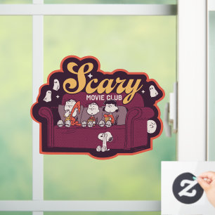 Peanuts Scary Movie Club Halloween Couch