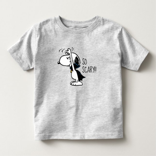 Peanuts | Scary Vampire Snoopy Toddler T-Shirt (Front)