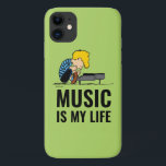 Peanuts | Schroeder iPhone 11 Case<br><div class="desc">Schroeder loves classical music especially by Ludwig van Beethoven and often shares his talent. Check out this cute Peanuts design featuring Schroeder playing at his toy piano.</div>
