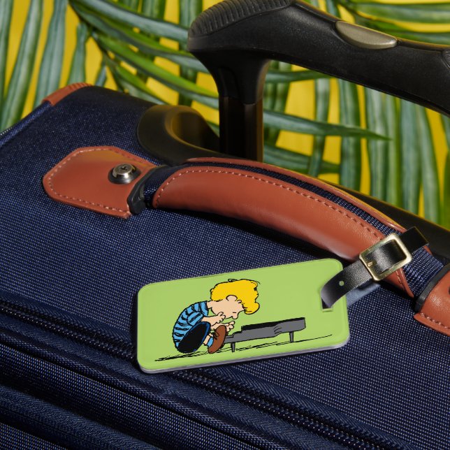 Peanuts | Schroeder Luggage Tag (Front Insitu 3)