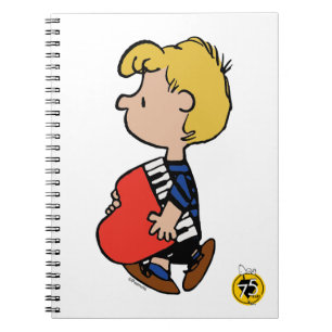 Peanuts   Schroeder Travelling Piano Notebook