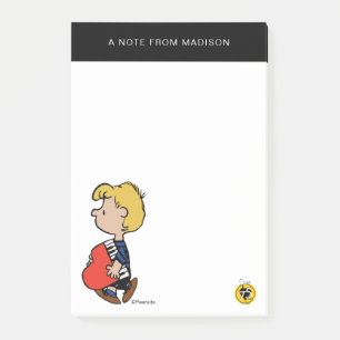 Peanuts   Schroeder Travelling Piano Post-it Notes