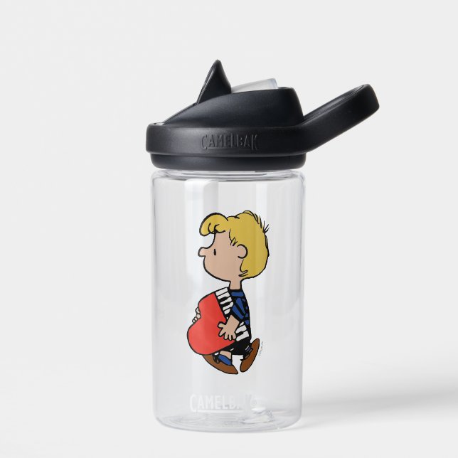 Peanuts | Schroeder Travelling Piano Water Bottle (Left)
