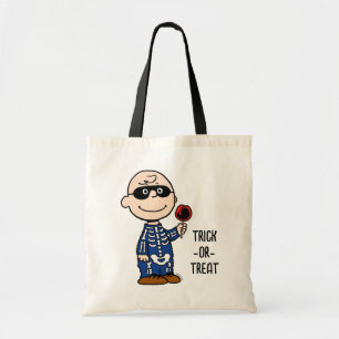 Peanuts   Skeleton Charlie Brown Tote Bag