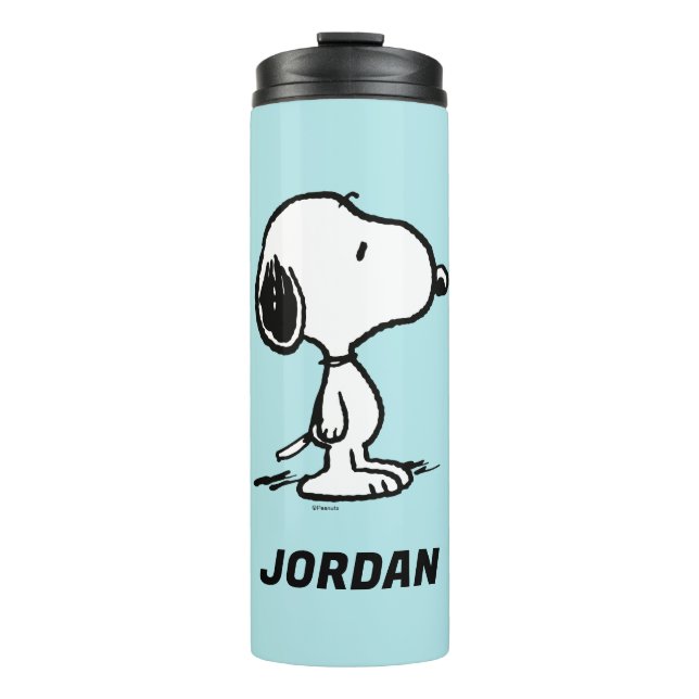 Peanuts | Snoopy | Add Your Name Thermal Tumbler (Front)