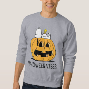 Peanuts   Snoopy and Woodstock Jack-O-Lantern Sweatshirt