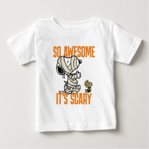 Peanuts   Snoopy and Woodstock Mummies Baby T-Shirt