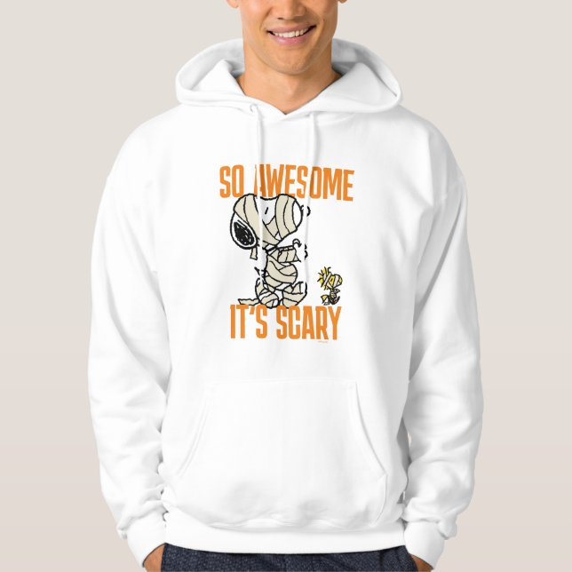 Peanuts | Snoopy and Woodstock Mummies Hoodie (Front)