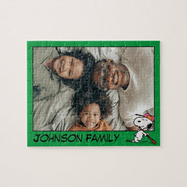 Peanuts | Snoopy at Bat Jigsaw Puzzle (Horizontal)