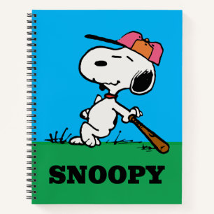 Peanuts   Snoopy at Bat Notebook