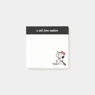 Peanuts   Snoopy at Bat Post-it Notes