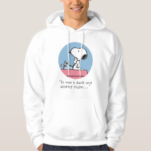 Peanuts   Snoopy at the Typewriter Hoodie
