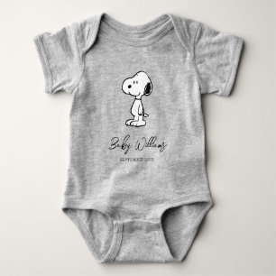 Peanuts Snoopy   Baby Coming Soon Bodysuit