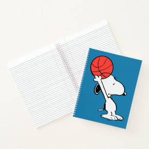 Peanuts   Snoopy Basketball Hoop Shot Notebook