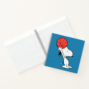 Peanuts   Snoopy Basketball Hoop Shot Notebook