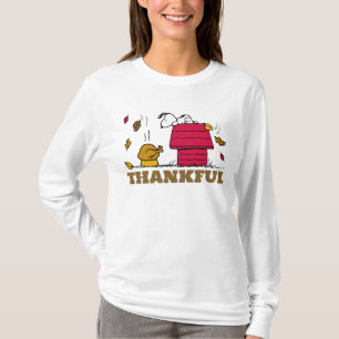 Peanuts Snoopy Be Thankful T-Shirt