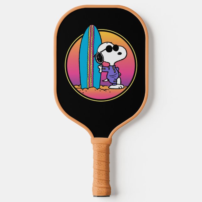 Peanuts | Snoopy Beach Beagle Pickleball Paddle (Front)