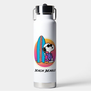 Peanuts   Snoopy Beach Beagle Water Bottle