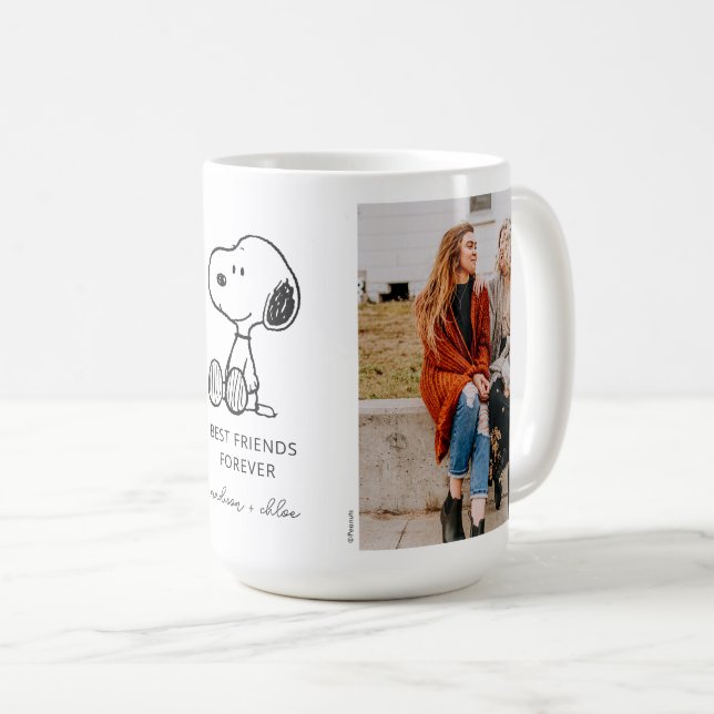 PEANUTS | Snoopy - Best Friends Ever - Photo Coffee Mug (Front Right)