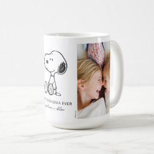 PEANUTS Snoopy - Best Grandma Ever Photo Coffee Mug