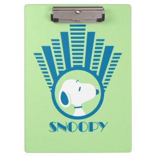 Peanuts   Snoopy Blue Deco Dreams Clipboard