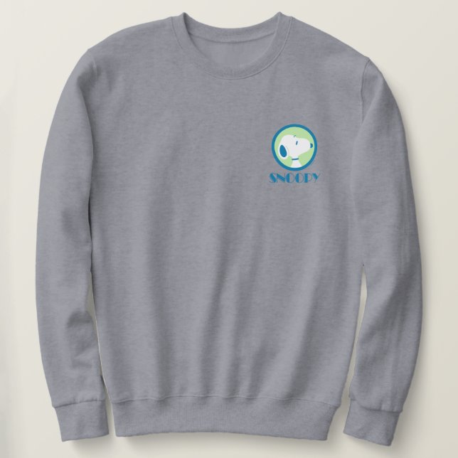 Peanuts | Snoopy Blue Deco Dreams Sweatshirt (Design Front)