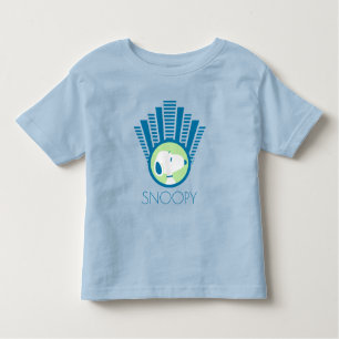 Peanuts   Snoopy Blue Deco Dreams Toddler T-Shirt