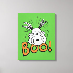 Peanuts Snoopy Boo Canvas Print