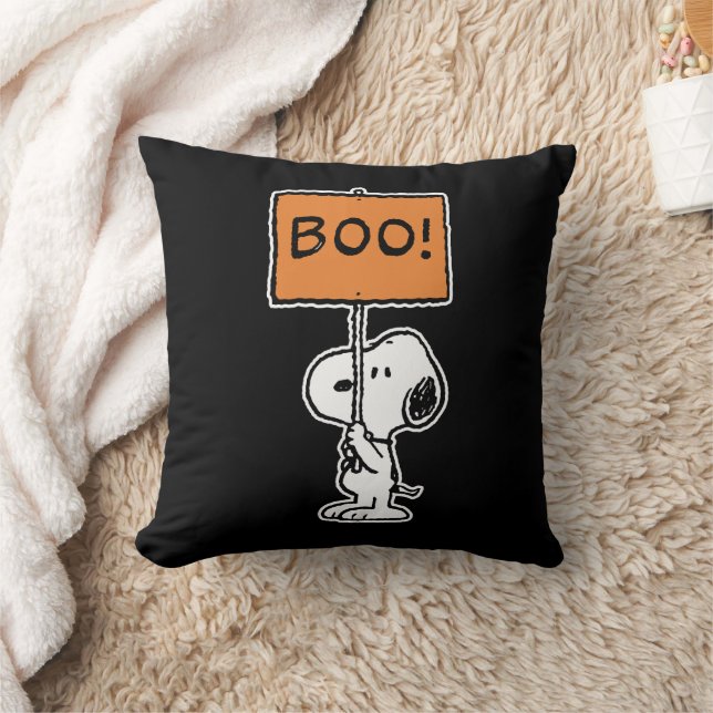 Peanuts | Snoopy Boo! Cushion (Blanket)