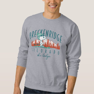 Peanuts   Snoopy Breckenridge Colorado Sweatshirt