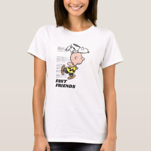 Peanuts   Snoopy & Charlie Brown Run T-Shirt
