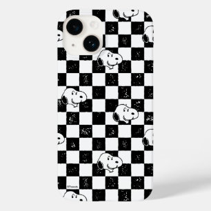Peanuts   Snoopy Chequered Flag Case-Mate iPhone 14 Case