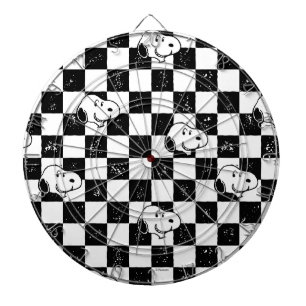 Peanuts   Snoopy Chequered Flag Dartboard